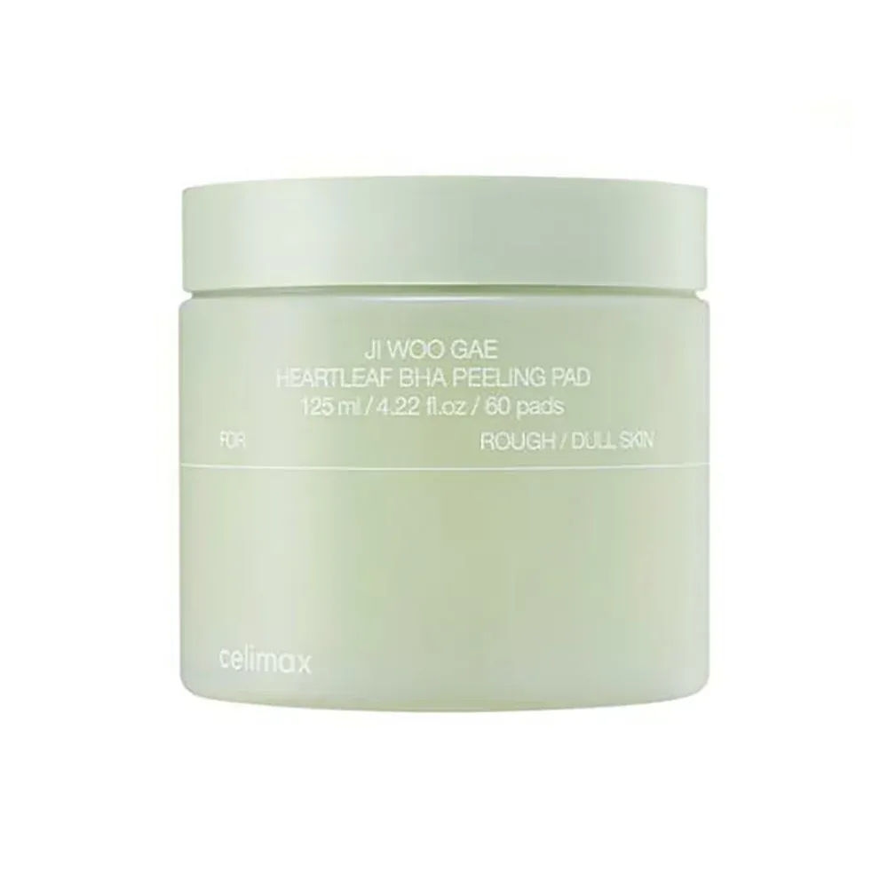 JIWOOGAE Heartleaf BHA Peeling Pad
