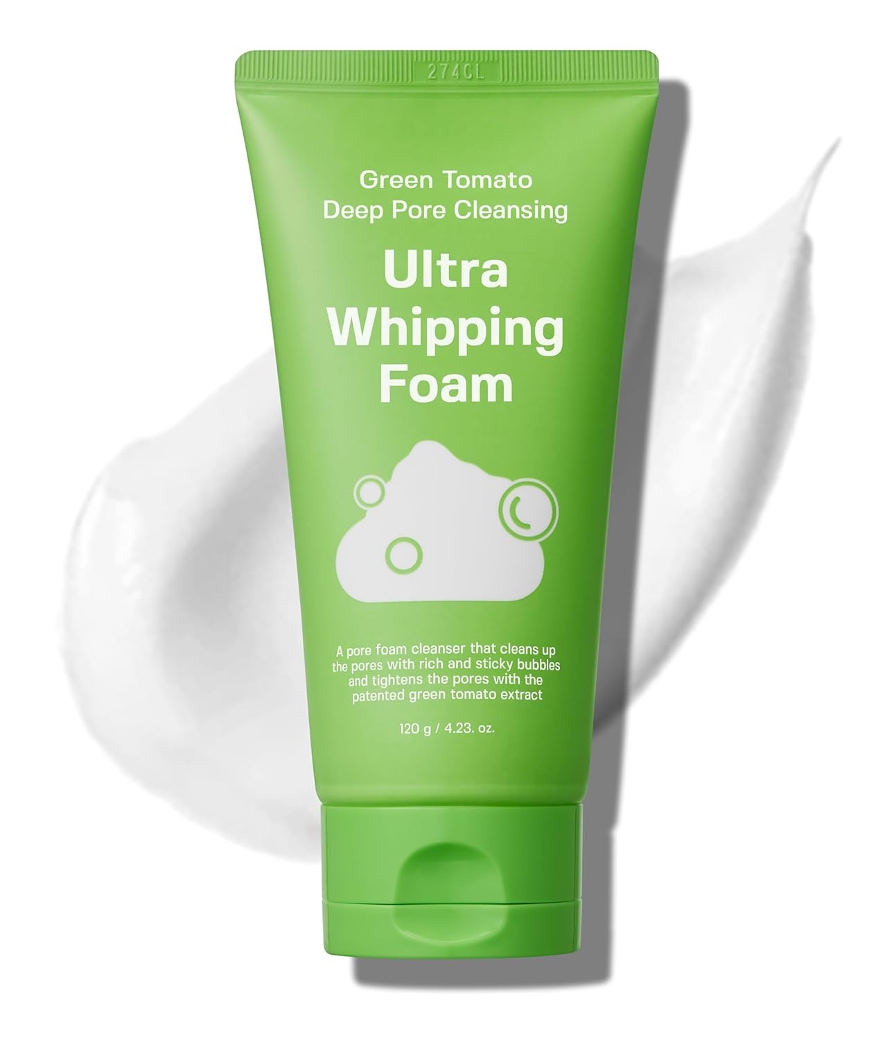 Green Tomato Deep Pore Cleansing Ultra Whipping Foam