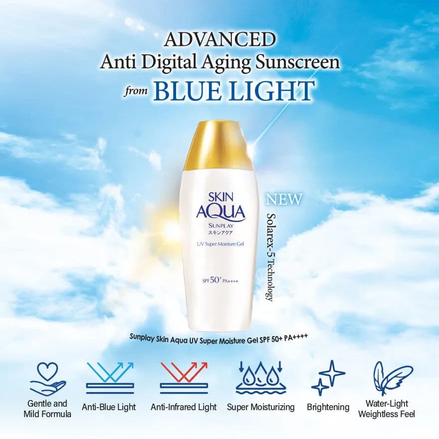 Sunplay Skin Aqua UV Super Moisture Gel SPF 50+ PA++++ 2
