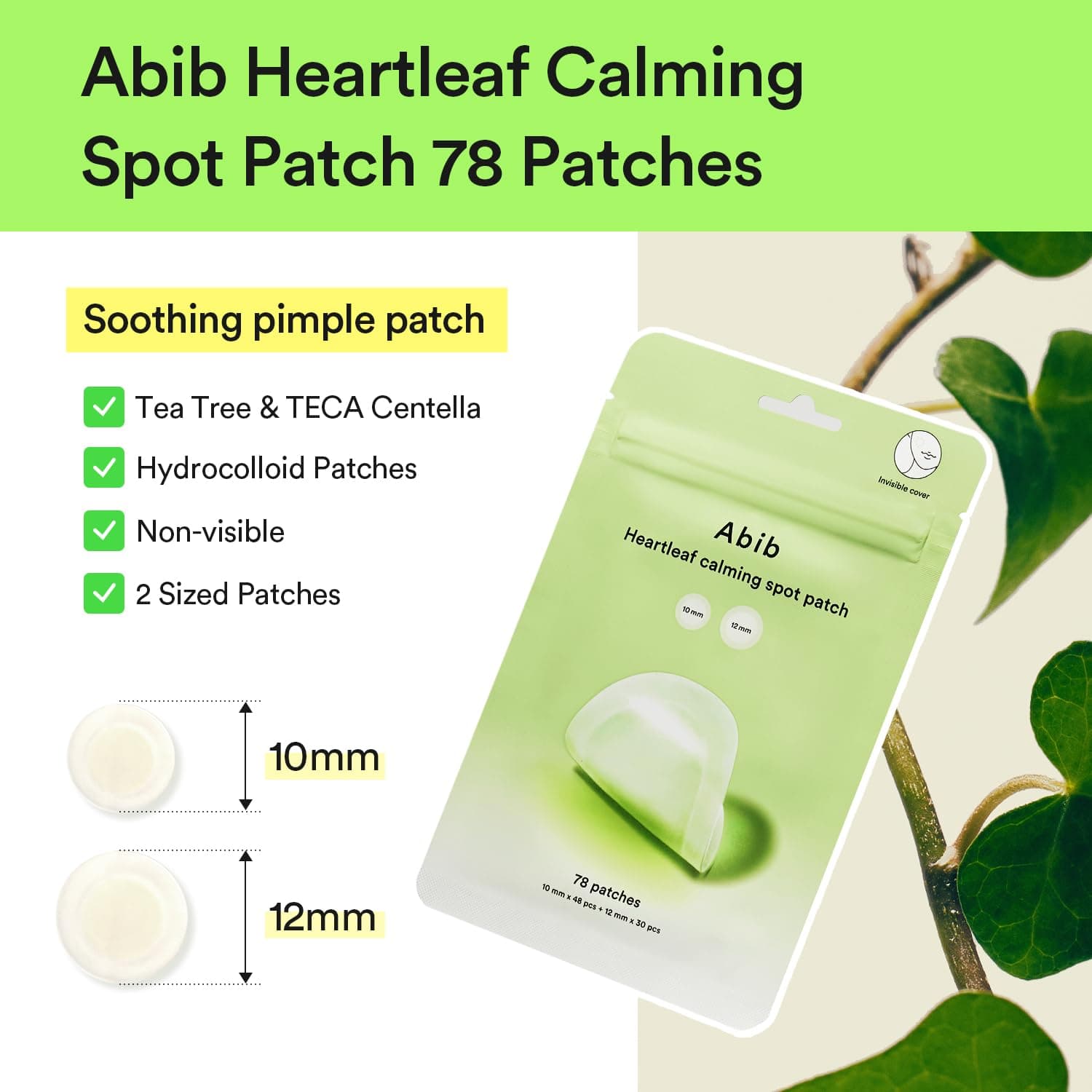 Heartleaf Calming Spot Patch 2