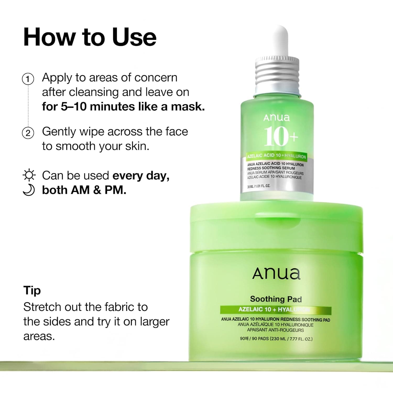 Azelaic 10 Hyaluron Redness Soothing Pad 7