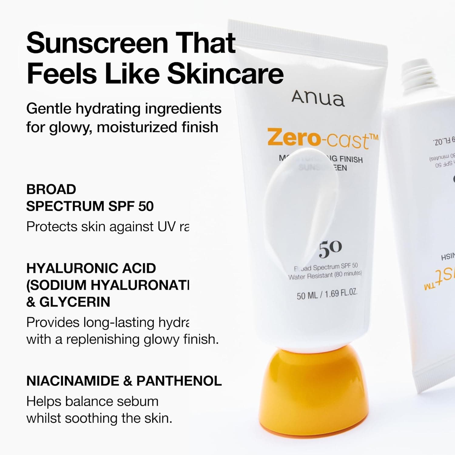 Zero-Cast Moisturizing Finish Sunscreen 3