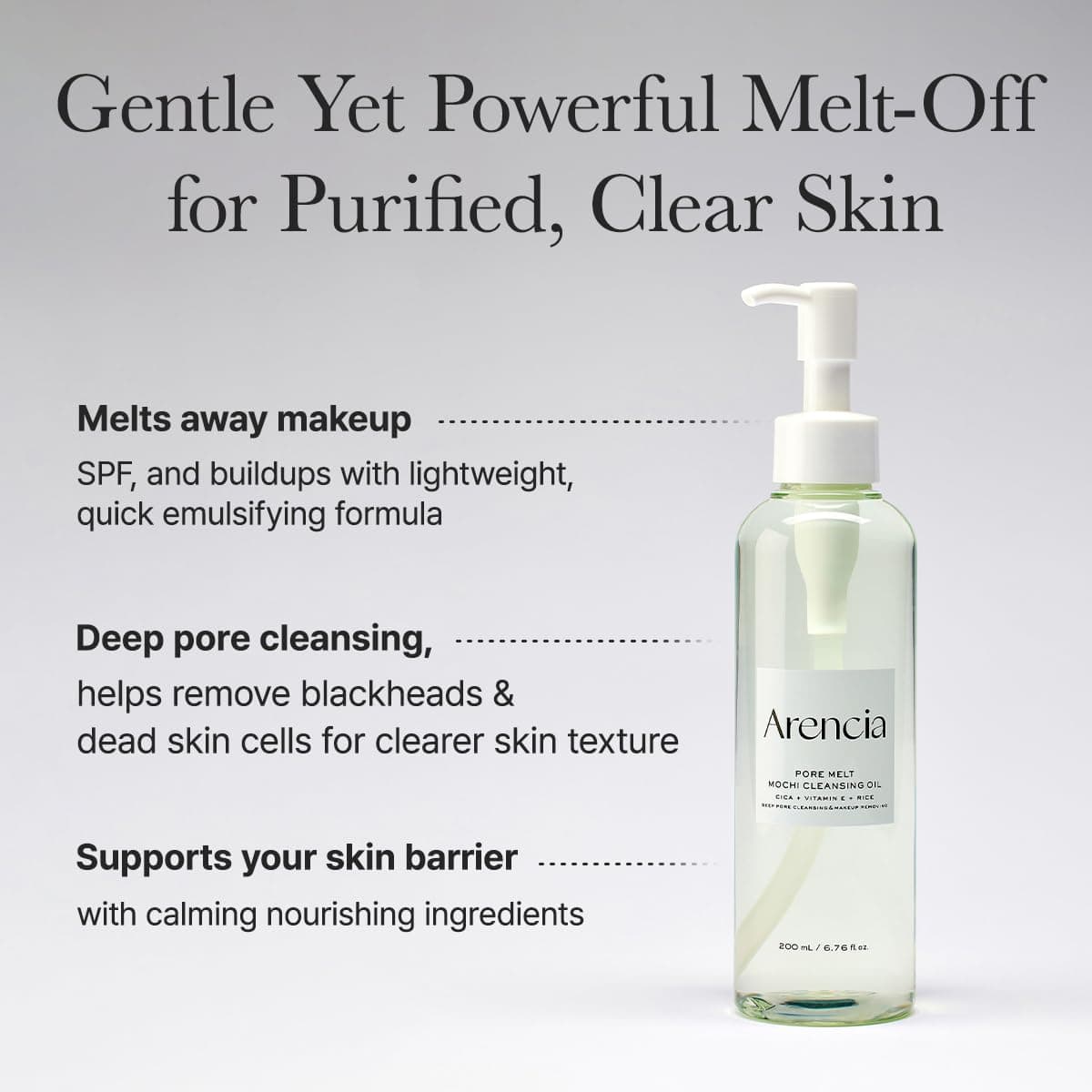 Pore Melt Mochi Cleansing Oil 5