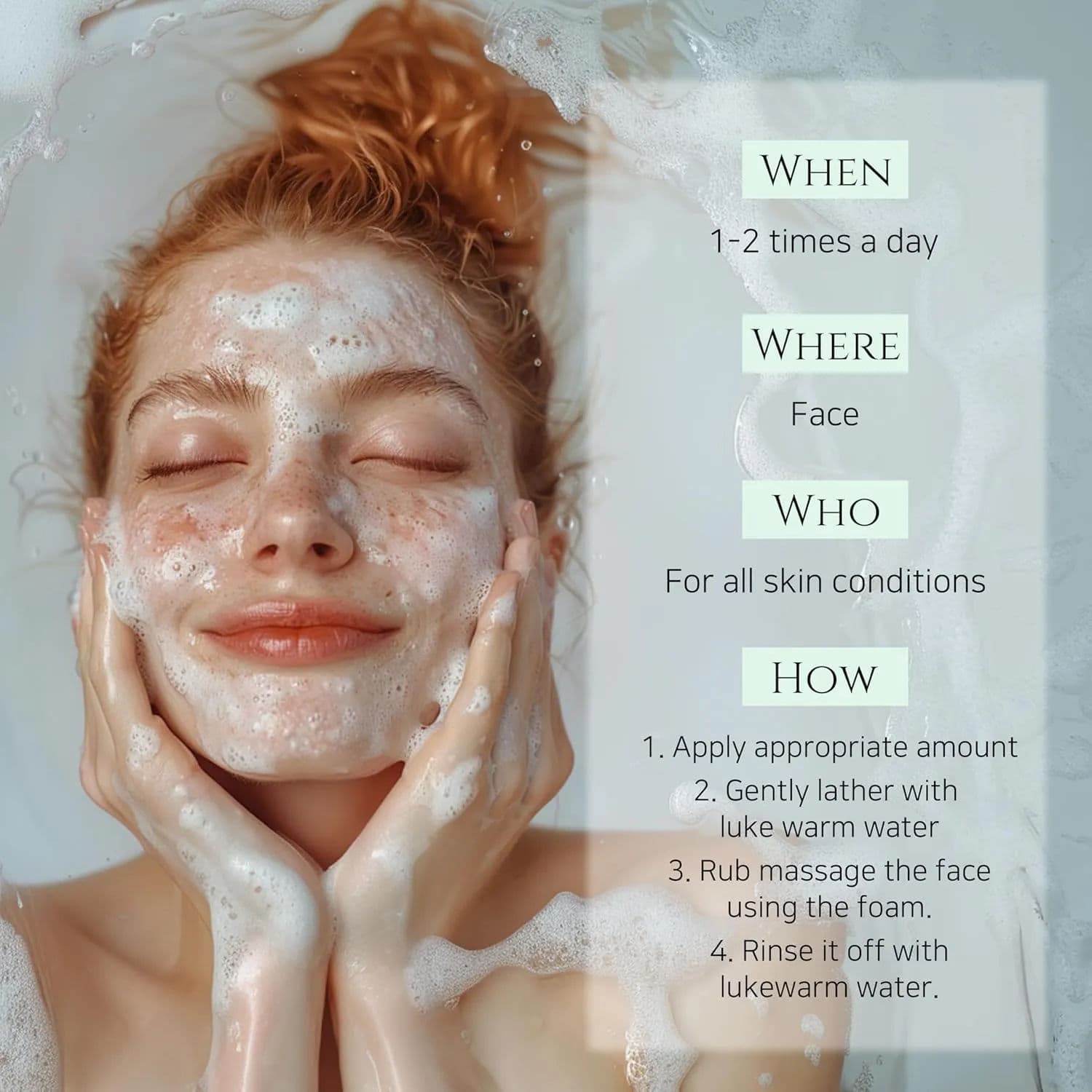 Green Plum Refreshing Cleanser 7