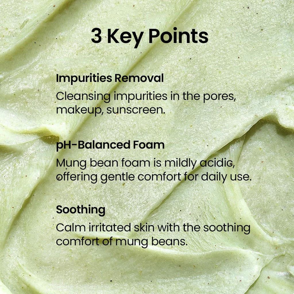 Mung Bean Ph-balanced Cleansing Foam 2