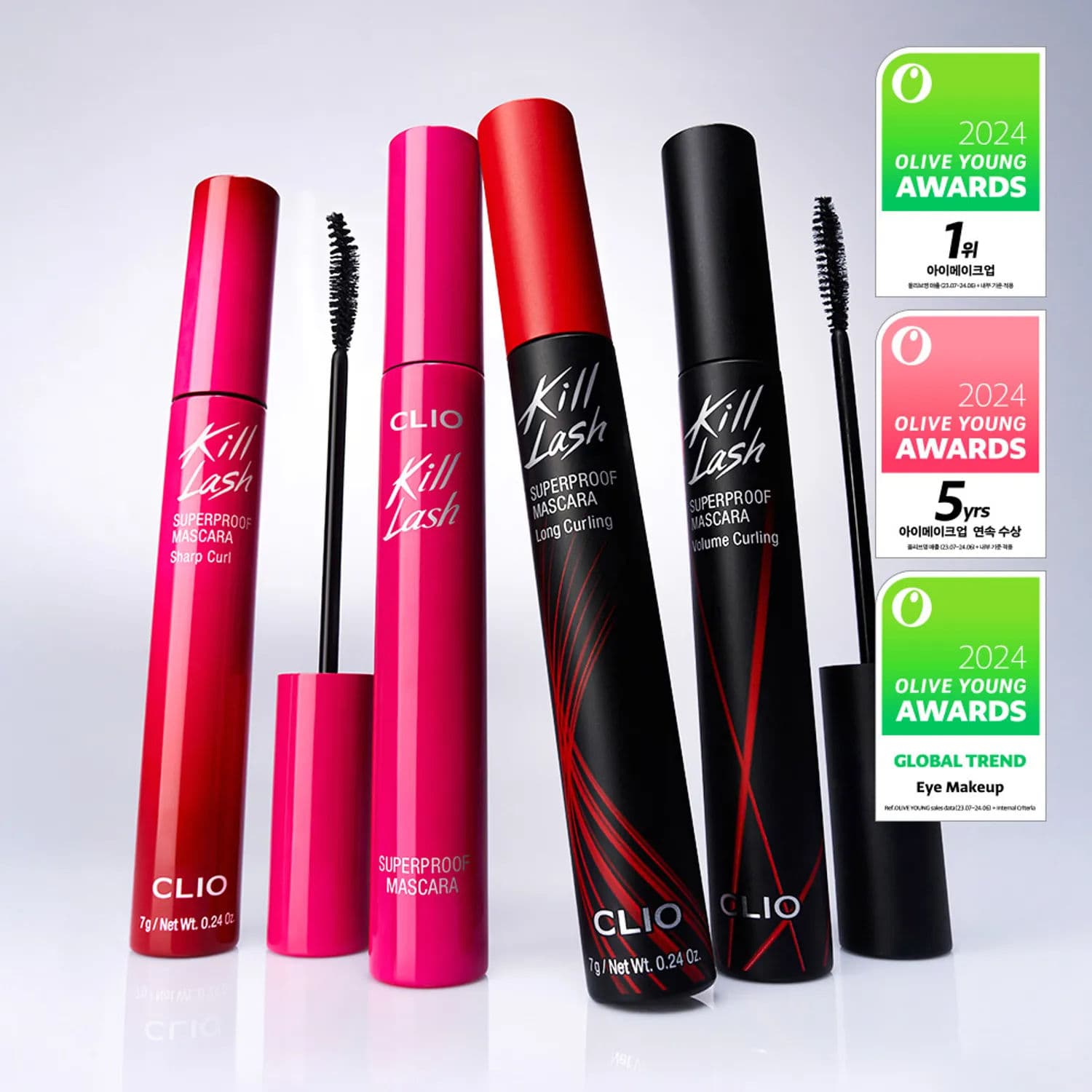 Kill Lash Superproof Mascara - 4 Types 1