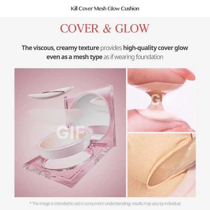 Kill Cover Mesh Glow Cushion Set (+Refill) 5