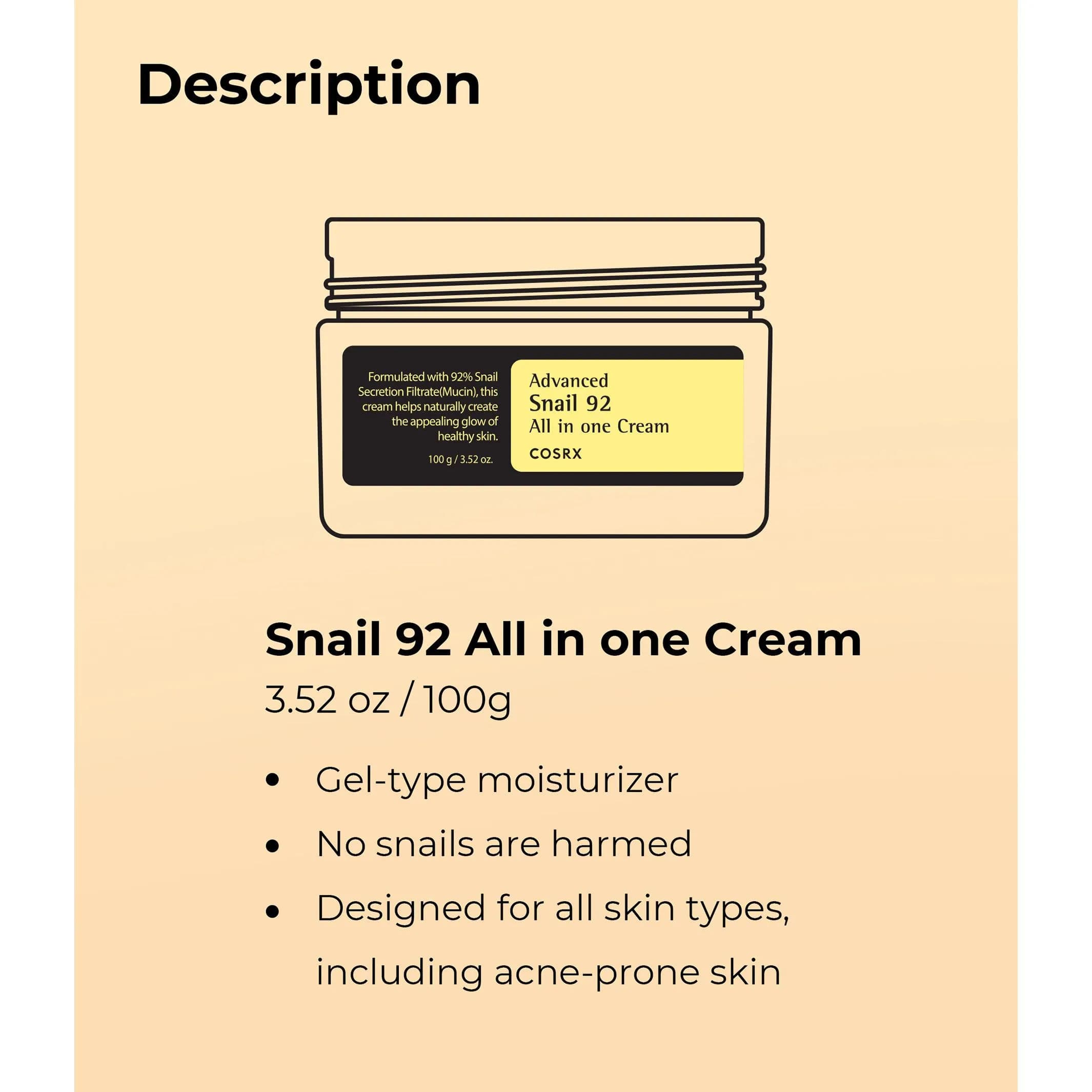 Advanced Snail 92 All in one Cream 7