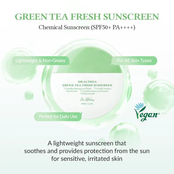Green Tea Fresh Sunscreen 2