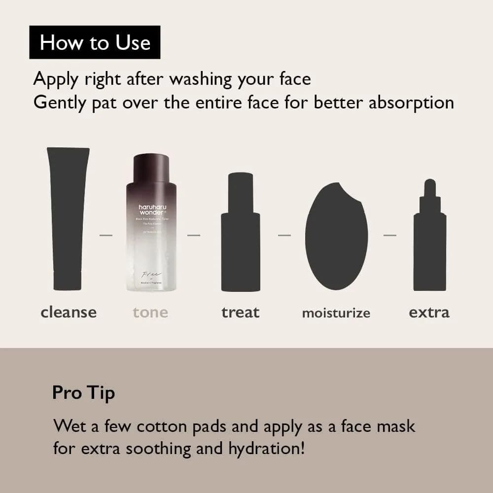 Black Rice Hyaluronic Toner Fragrance Free 8