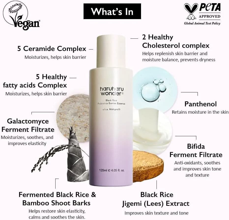 Black Rice Probiotics Barrier Essence 3