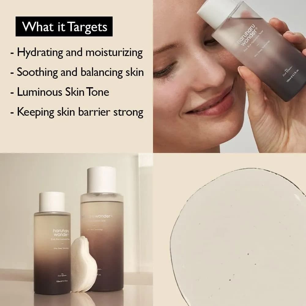 Black Rice Hyaluronic Toner Fragrance Free Jumbo 4