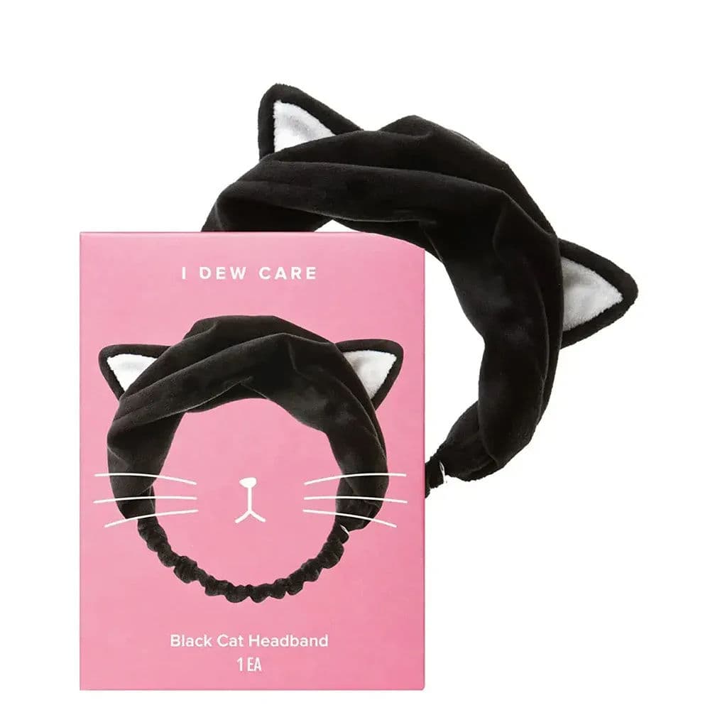 Black Cat Headband 1