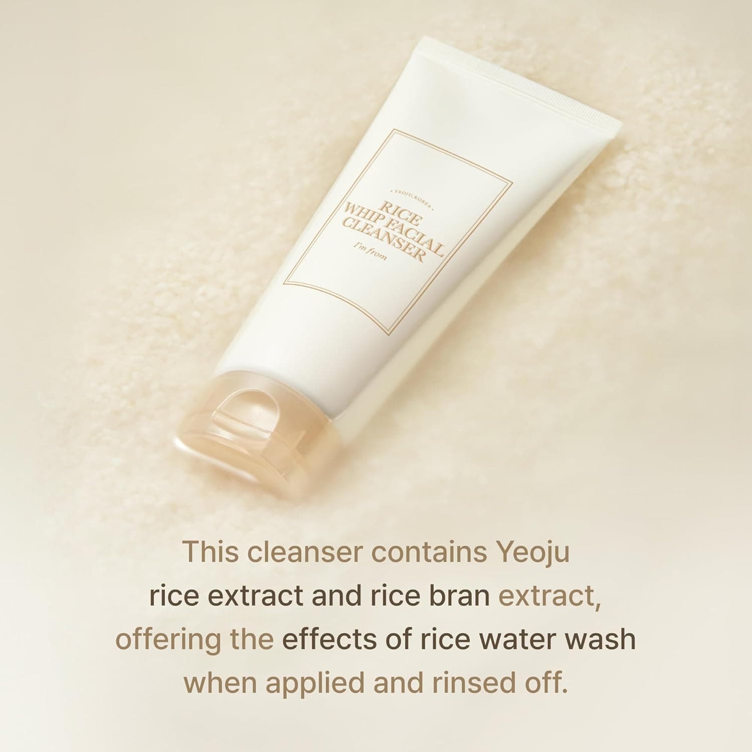 Rice Whip Facial Cleanser 4