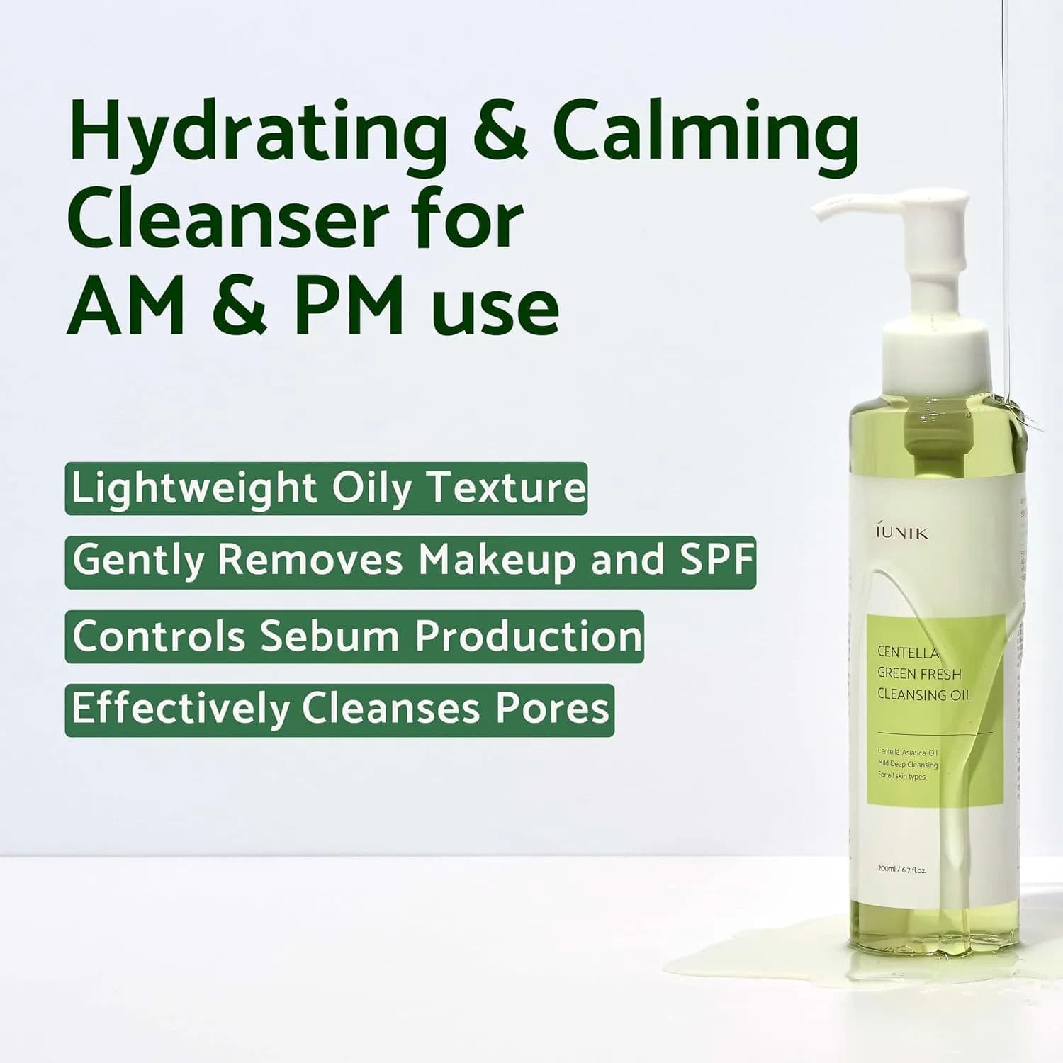  Centella Green Fresh Cleansing Oil  3