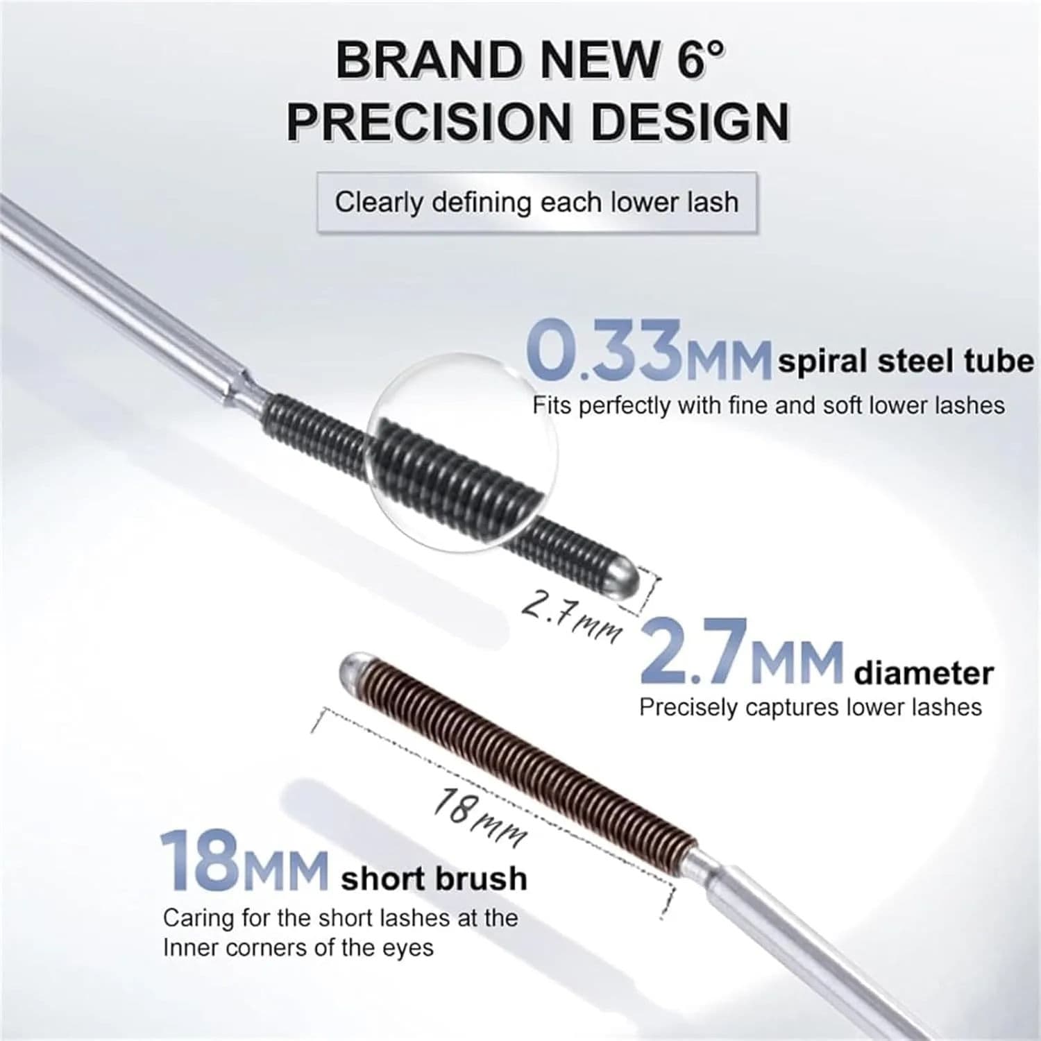 3D Curling Eyelash Iron Mascara - Precision 3