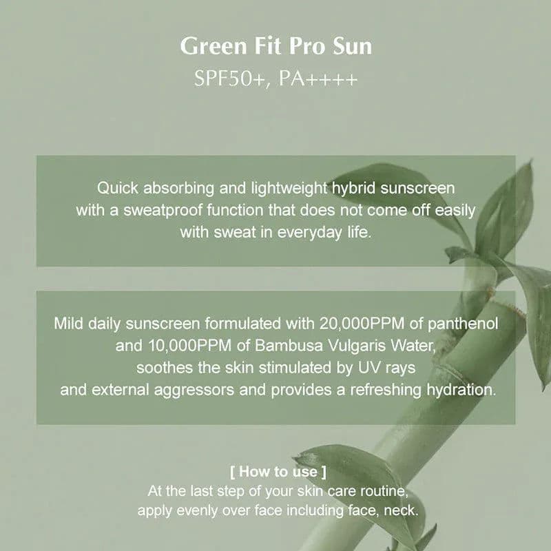 Green Fit Pro Sun SPF 50+ Sunscreen 3
