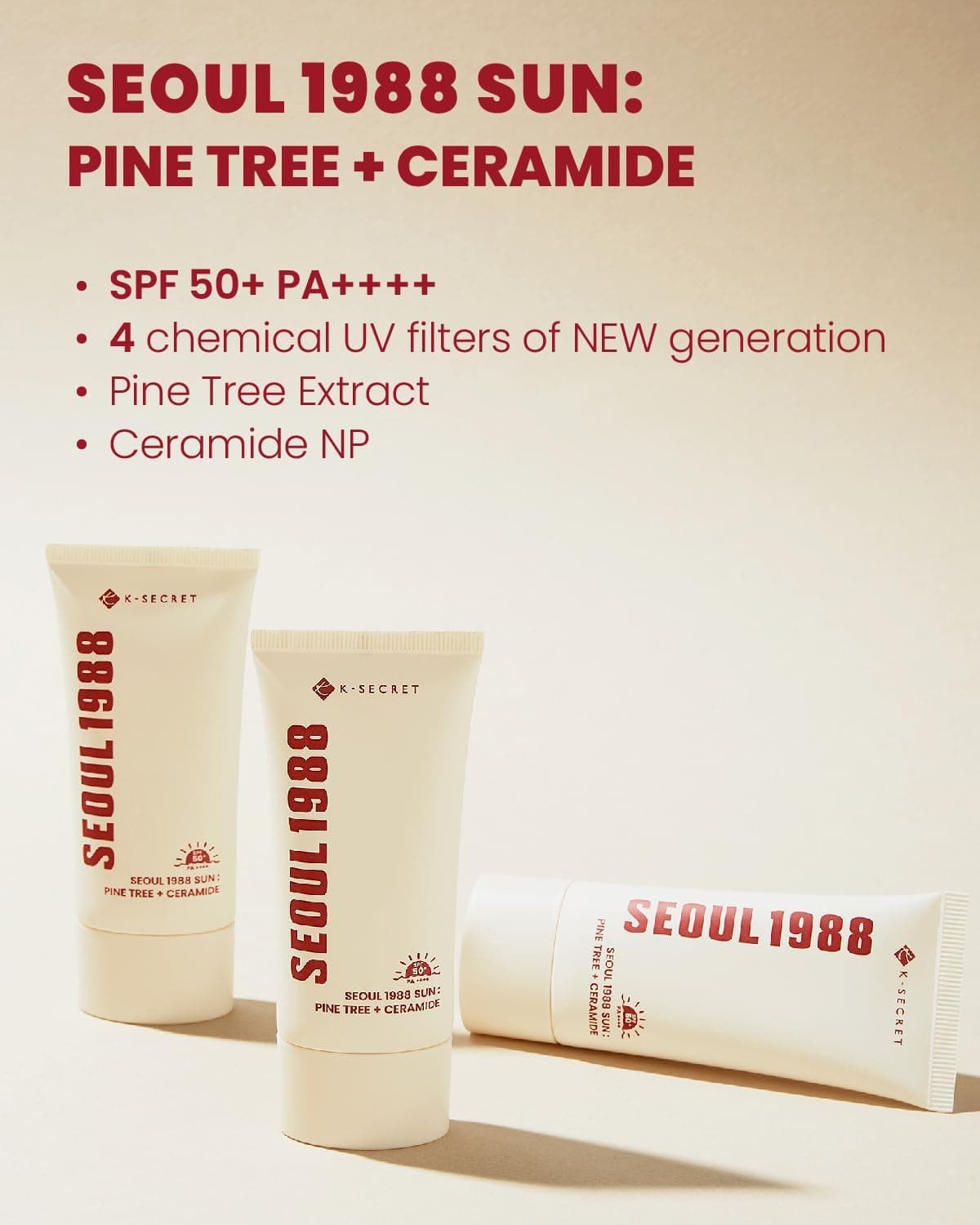 SEOUL 1988 Sun : Pine Tree + Ceramide 3