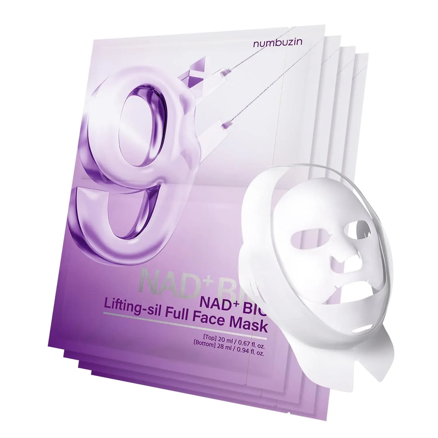 No.9 NAD Bio Lifting-sil Full Face Mask Set 1