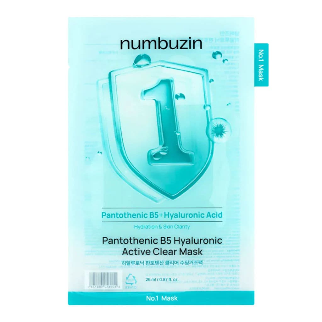 No.1 Pantothenic B5 Hyaluronic Active Clear Mask 1