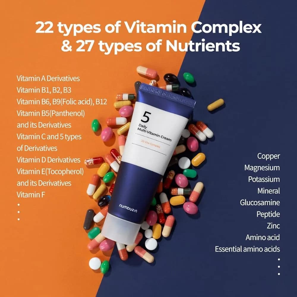 No. 5 Daily Multi-Vitamin Cream 6