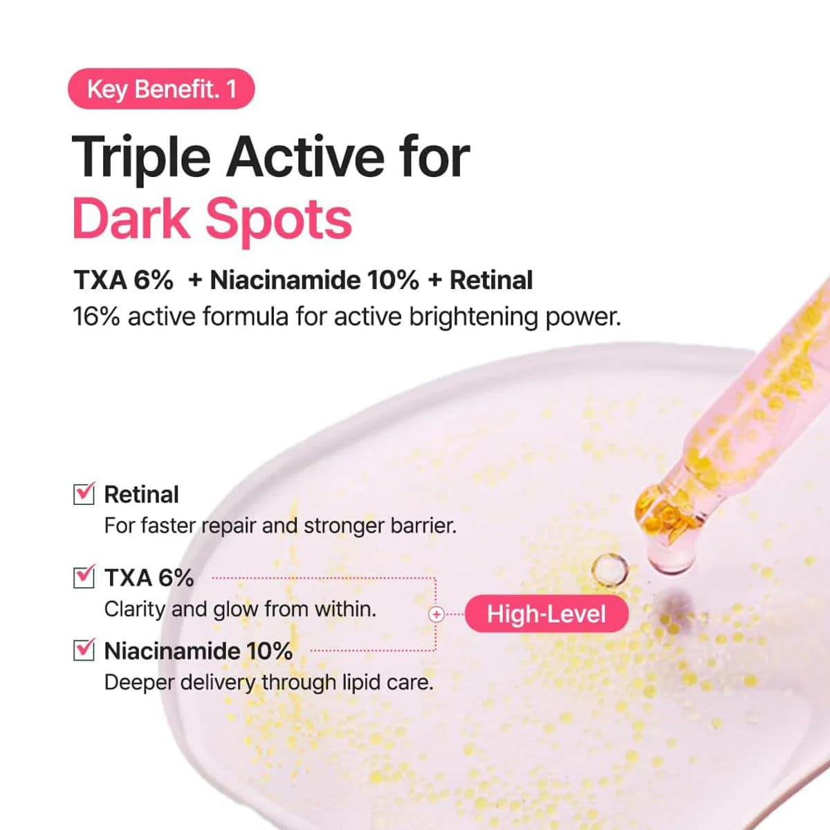 TXA 6 Niacinamide 10 Retinal Serum 3