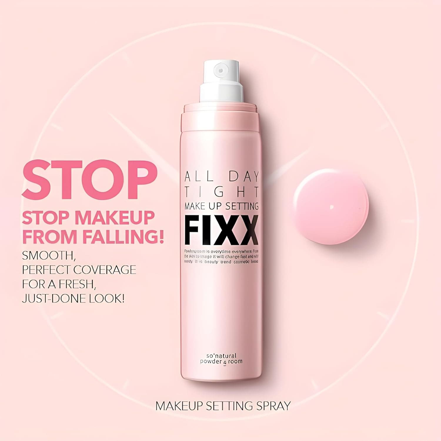 All Day Tight Make Up Setting Fixer 2