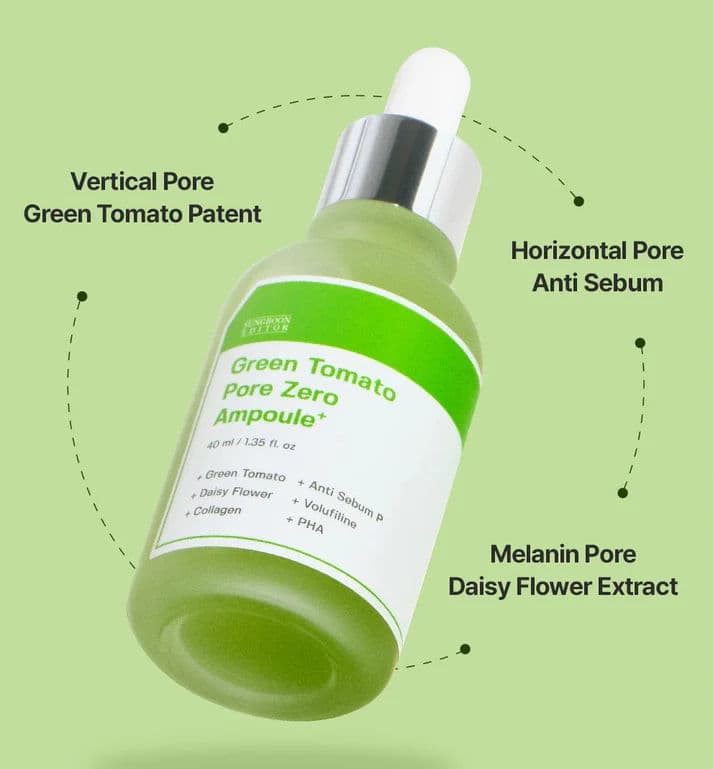 Green Tomato Pore Zero Ampoule+ 2