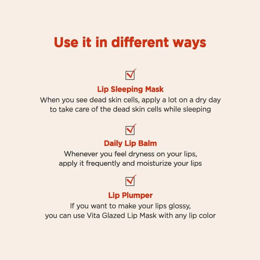 Vita Glazed Lip Mask 2