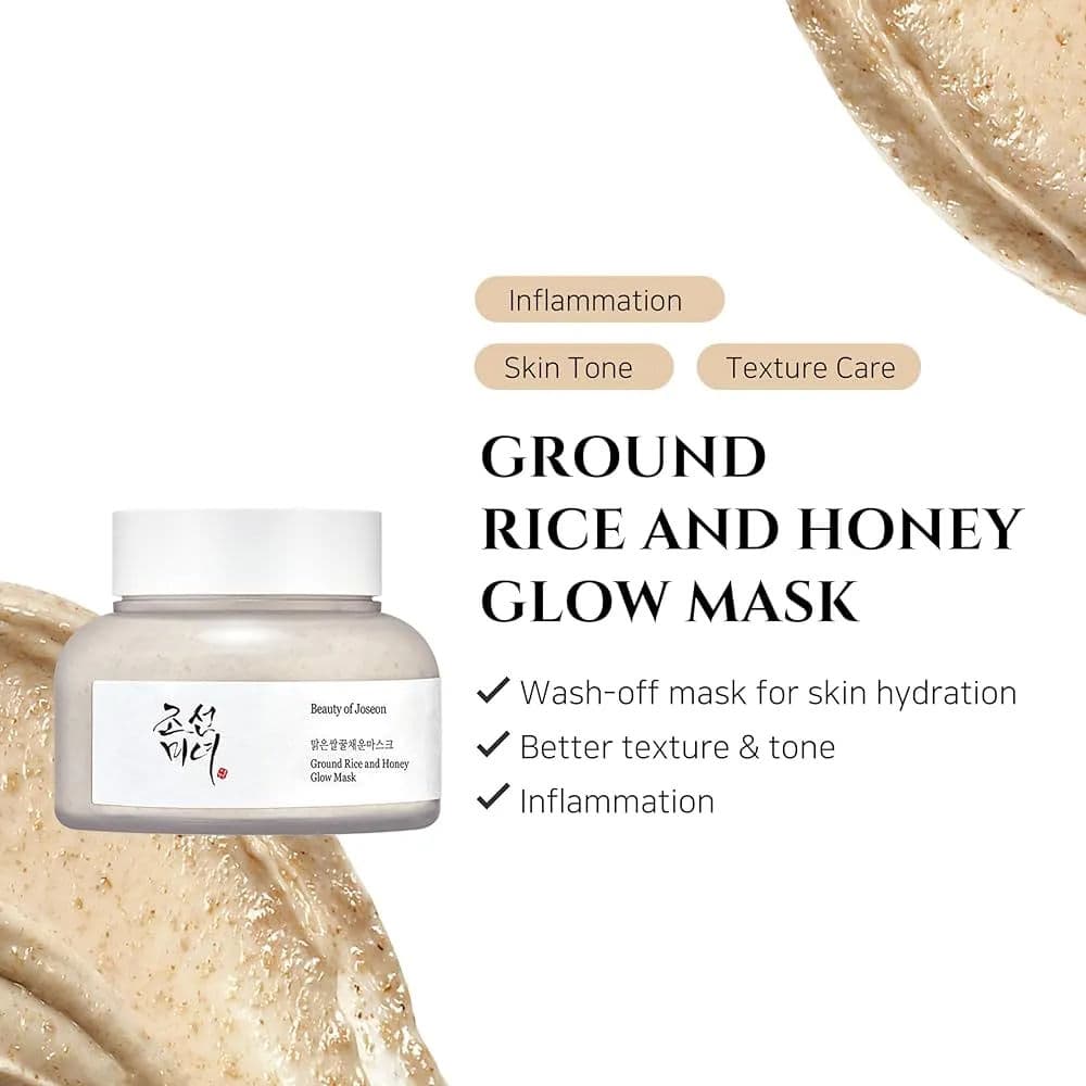 Ground Rice and Honey Glow Mask 4