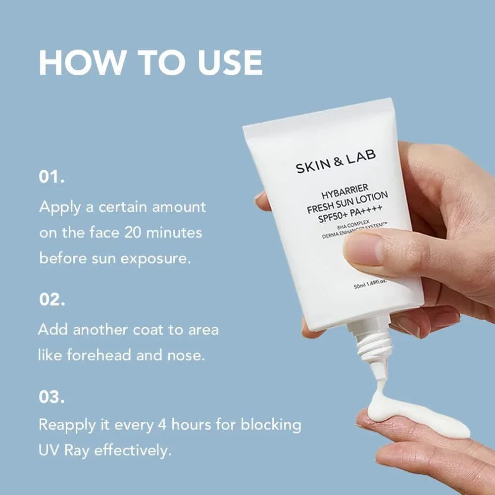 Hybarrier Fresh Sun Lotion 3