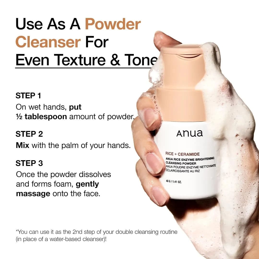 Rice Enzyme Brightening Cleansing Powder 6