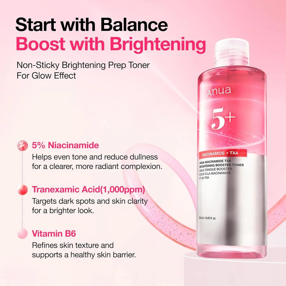 Niacinamide TXA Brightening Booster Toner 3