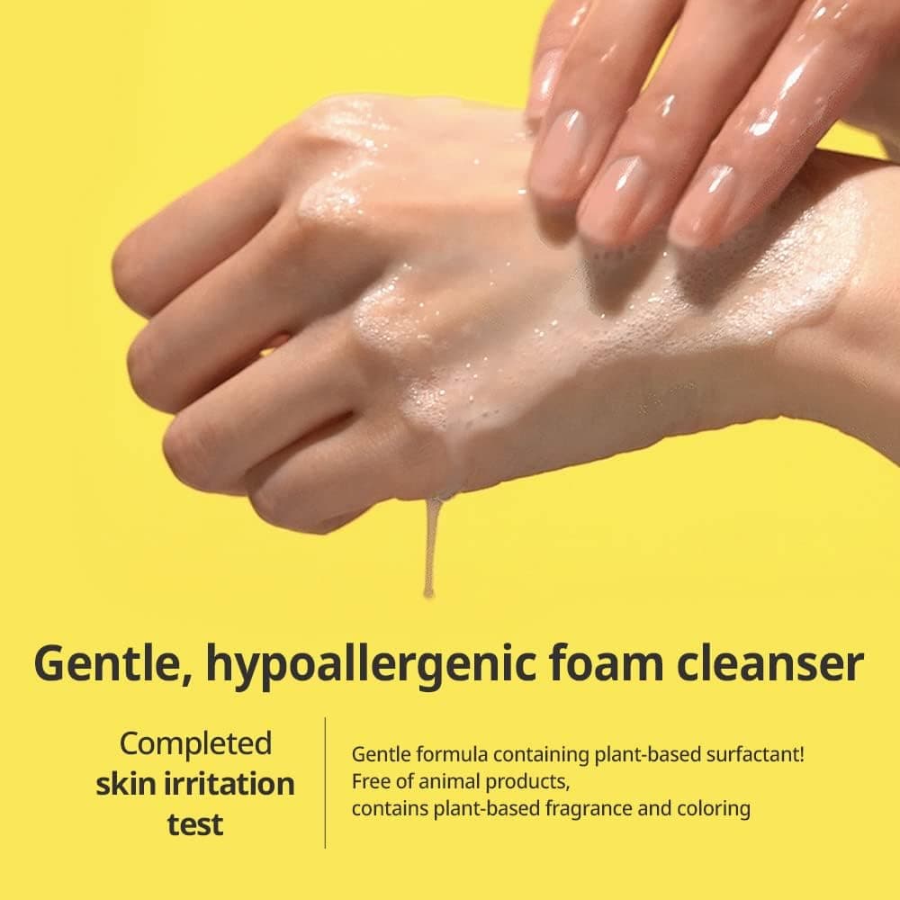 Green Tangerine Vita C Cleansing Foam 4