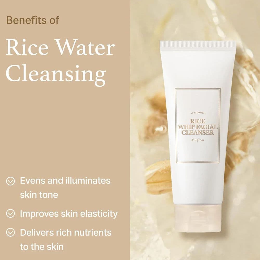 Rice Whip Facial Cleanser 3