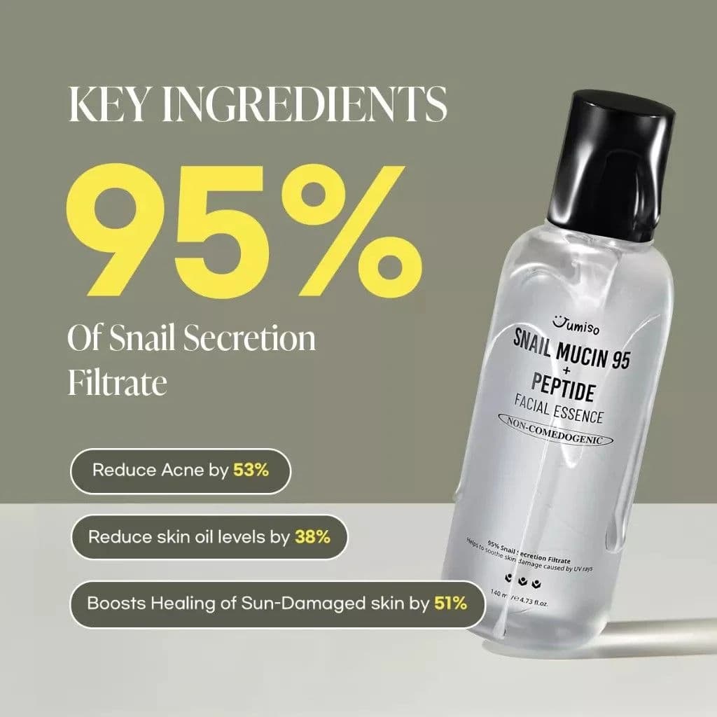 Snail Mucin 95 + Peptide Facial Essence 8