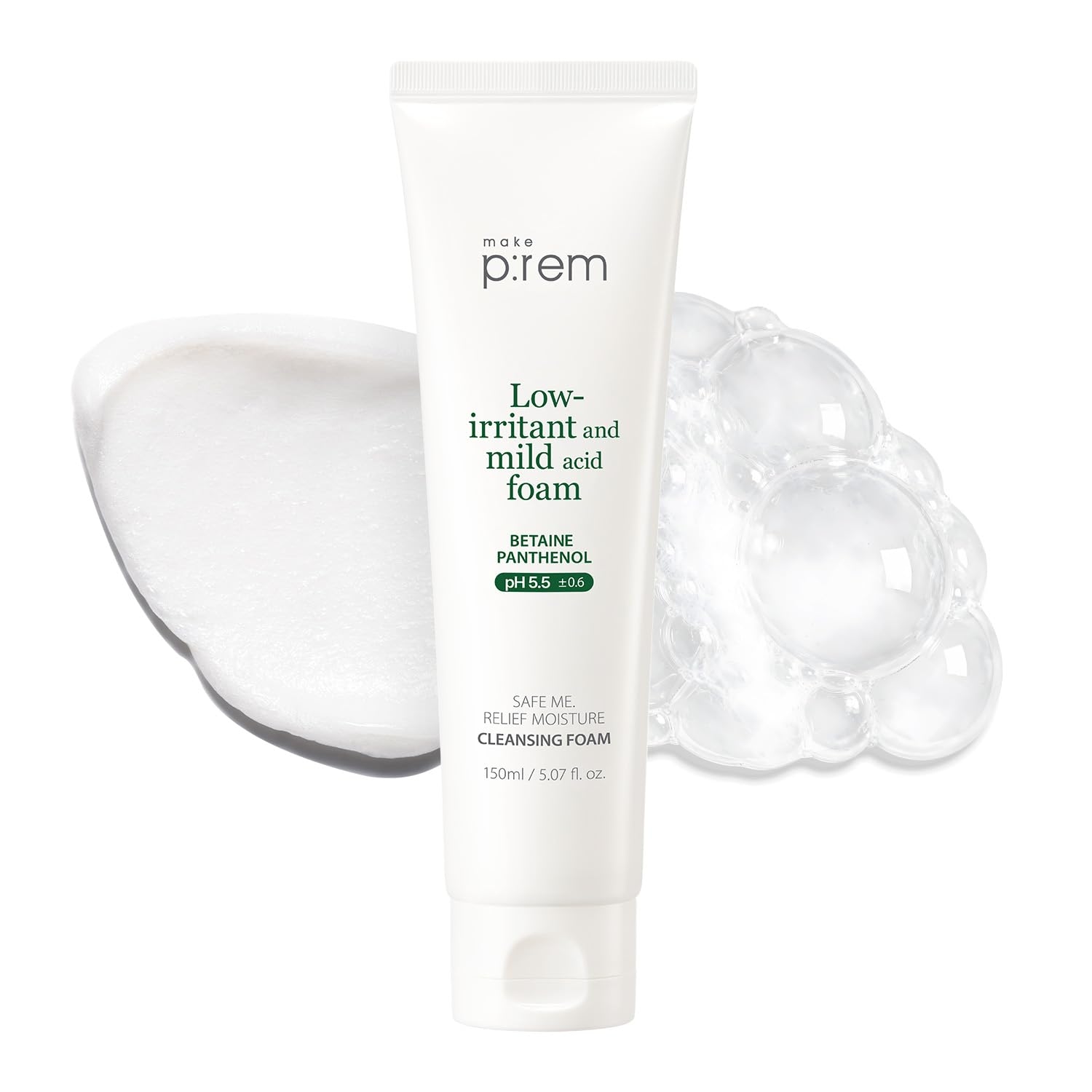 Safe Me. Relief Moisture Cleansing Foam
