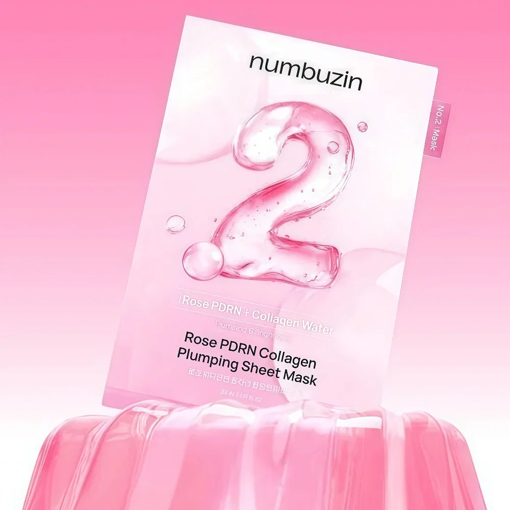 No.2 Rose PDRN Collagen Plumping Sheet Mask
