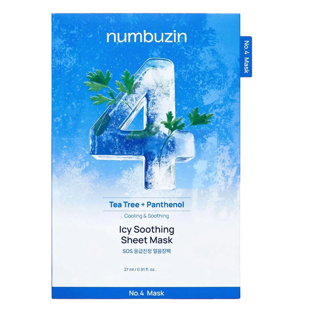 No. 4 SOS Icy Soothing Sheet Mask 1 sheet