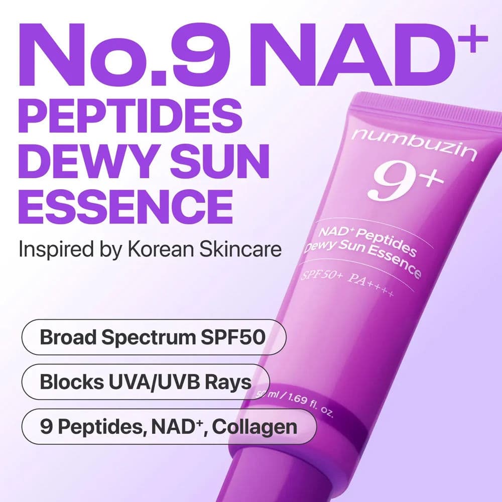 No.9 NAD Peptides Dewy Sun Essence 2