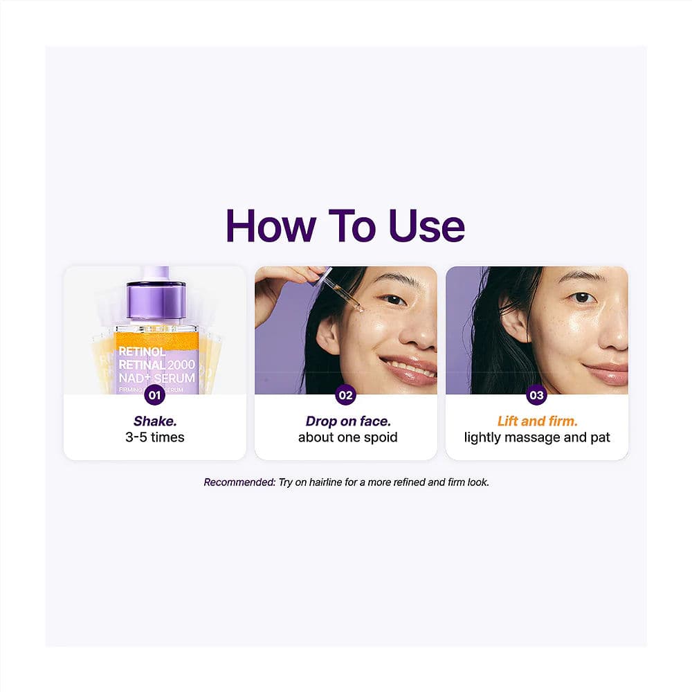 Retinol Retinal 2000 NAD+ Serum 4