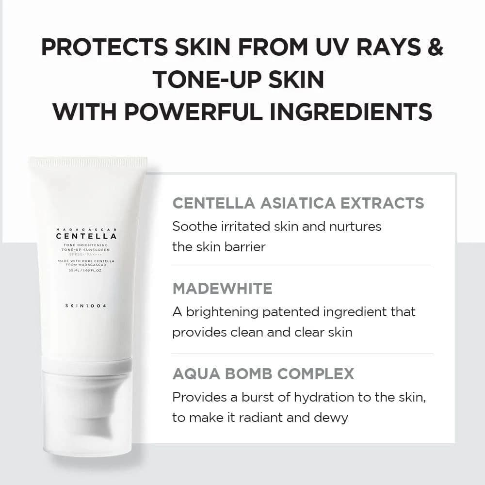 Madagascar Centella Tone Brightening Tone Up Sunscreen 5
